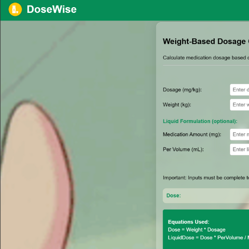 dosewise.pyscript